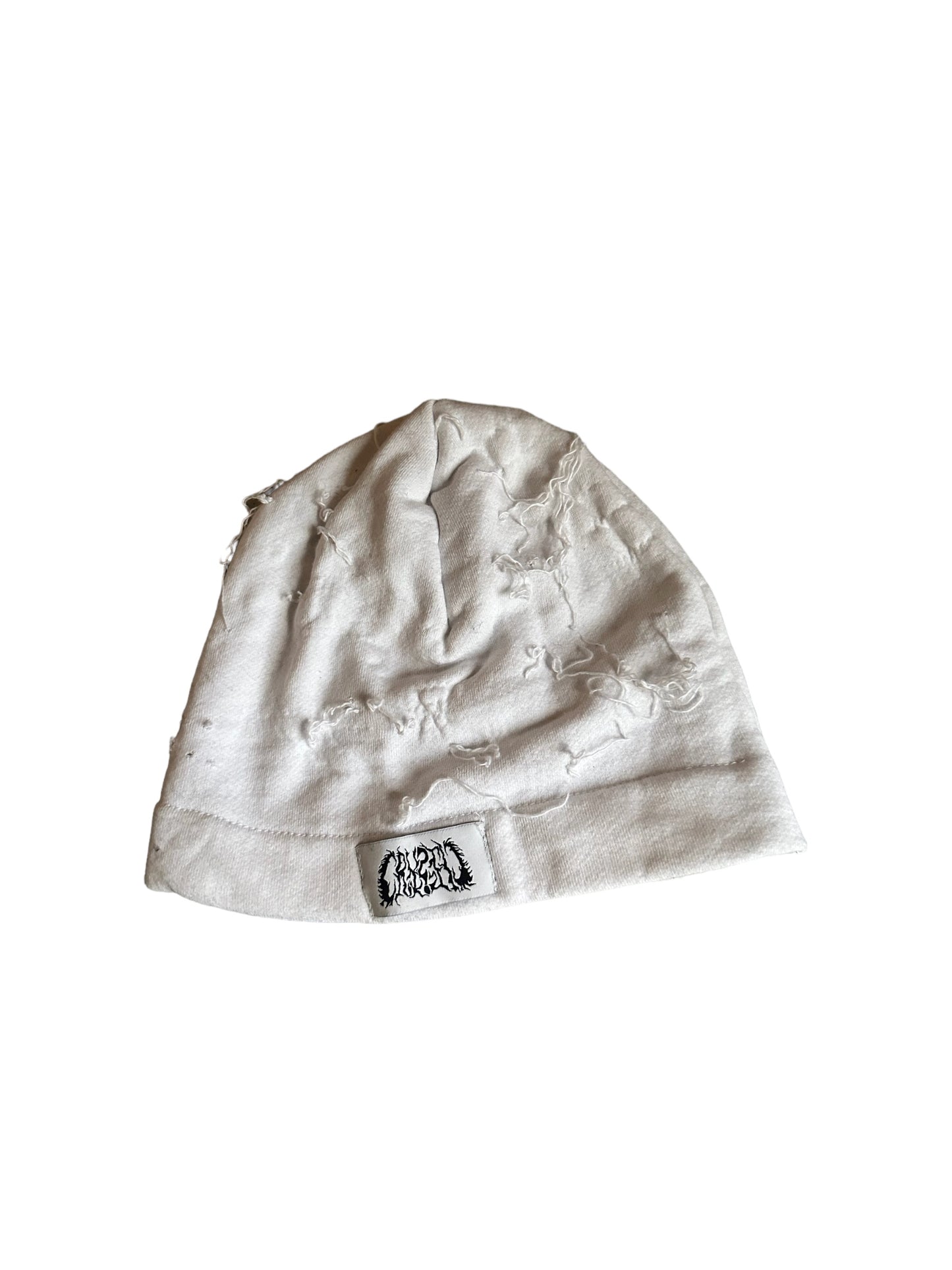 Distressed beanie