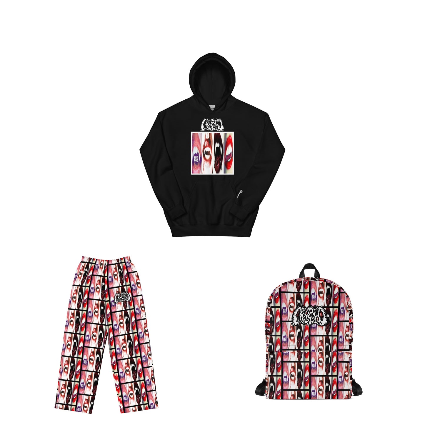 Vampire bundle hoodie + pants + bag