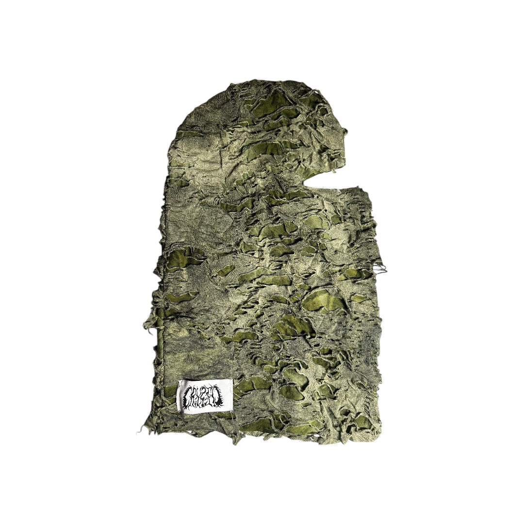 Distressed skimask