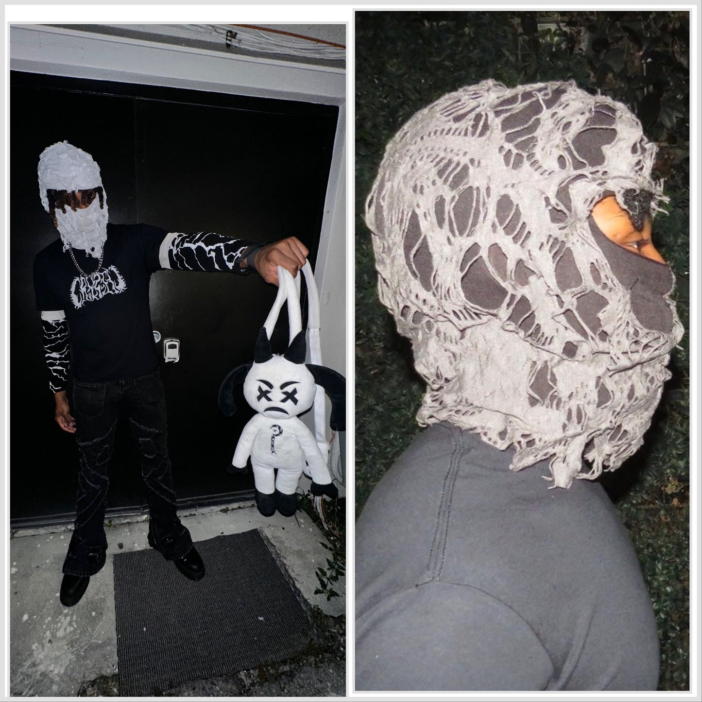 Distressed skimask bundle