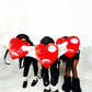 Vampire heart plush bag