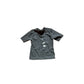 Distressed repaired patch shirt