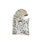 Double layered distressed skimask