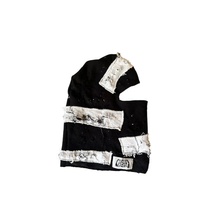 Distressed bandage patch skimask