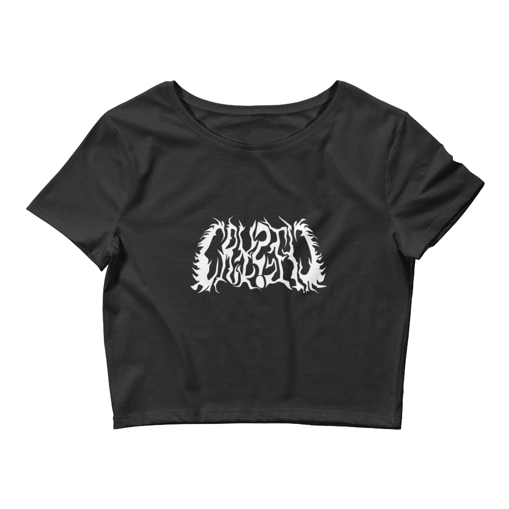 Cryptic Logo Crop Tee