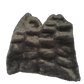 Bat ear ruched fur skully