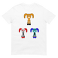 Mixed emotions evil bunny Unisex T-Shirt